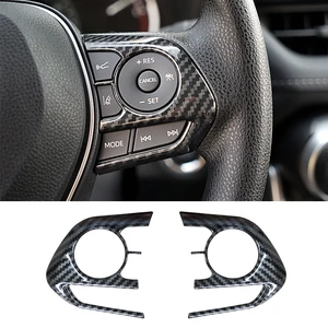 Car steering wheel cover, accessories for Toyota Rav4, X50, Corolla E210, Camry, Corolla Cross, 2019, 2020, 2021, 2022, 2023, 2024 12 Main Sales Corolla Cross Accessories - №9