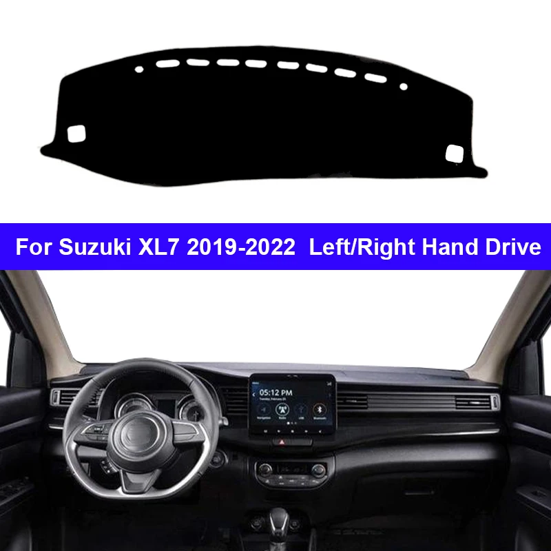 Car Auto Inner Dashboard Cover DashMat Carpet Cape For Suzuki XL7 2019 2020 2021 2022 Protector Rug Anti-UV Sun-Shade Cushion