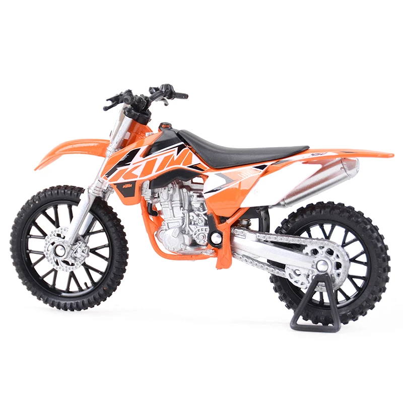 Welly 1:18 KTM 450SX-F Die Cast Vehicles Collectible Hobbies Motorcycle Model Toys