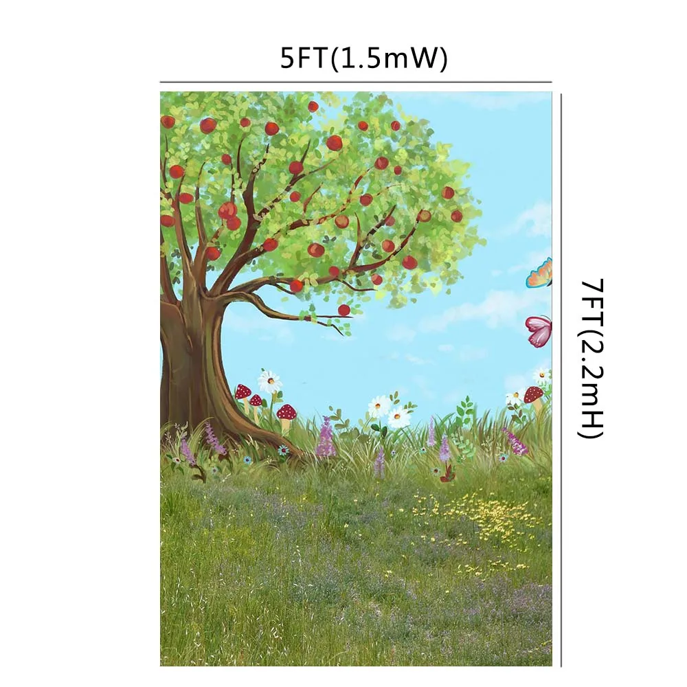 Spring Easter Fotografi Latar Belakang Lukisan Bunga Rumput Bayi Baru Lahir Potret Photocall Foto Latar Belakang W-4878