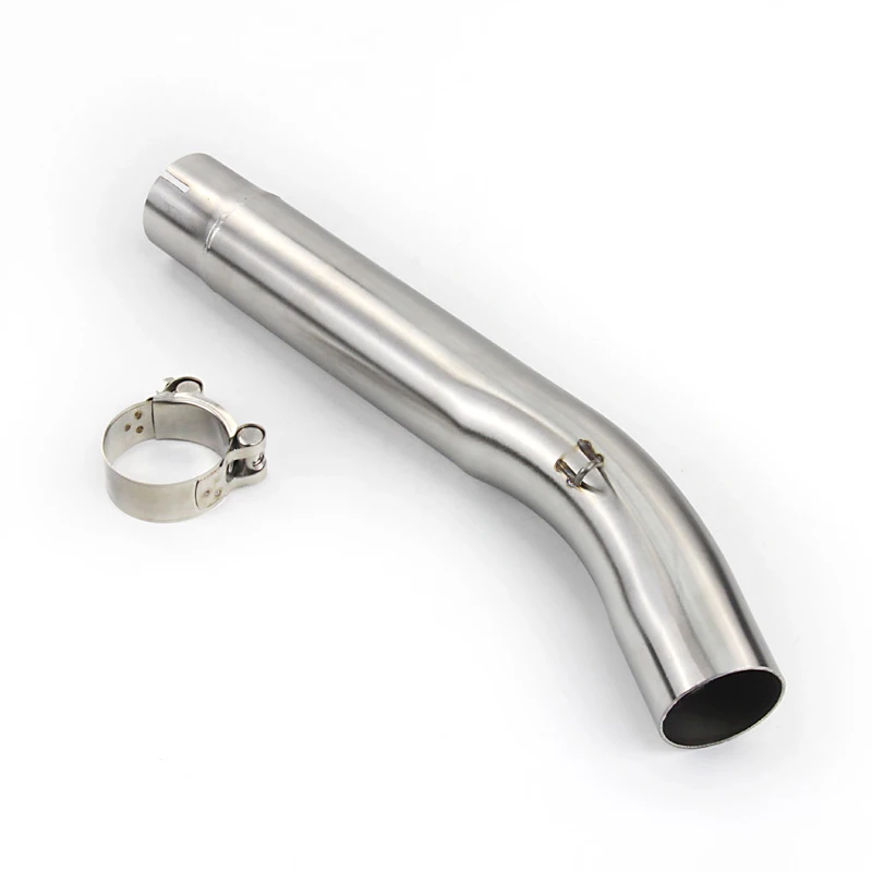 Slip On XJR400 Motorcycle Exhaust Middle Mid Link Pipe Exhaust Stainless Steel Conenct Tubes For Yamaha XJR400 FZ400 Motorbike