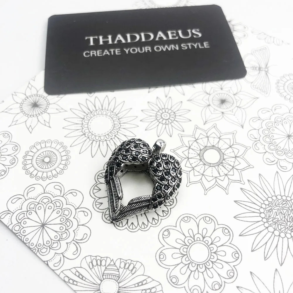 Anhänger Flügel Herz, 2019 Marke Neue Mode Schmuck Europa Bijoux Trendy Zubehör 925 Sterling Silber Geschenk Für Frau Männer – Detail 6