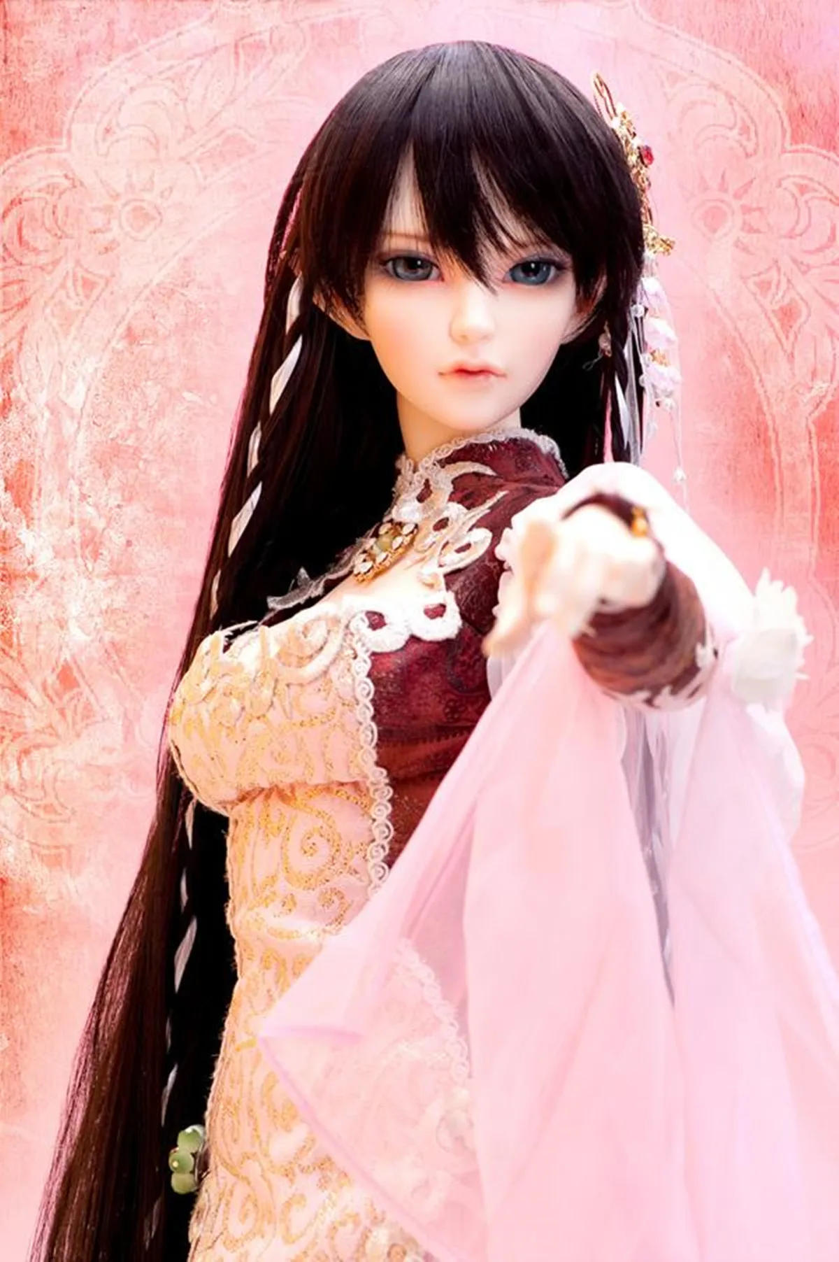 65 Siean bjd sd doll 1/3 body toy msd Free eyeball expanded resin Christmas gift Advanced resin