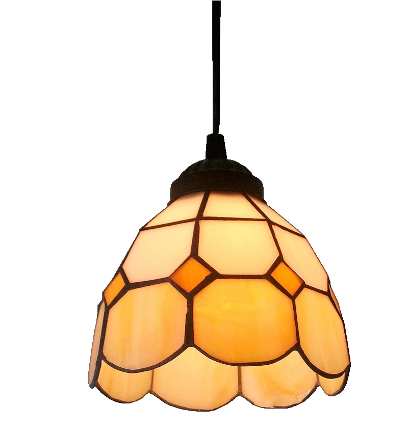 Spain Minimalist Retro Nostalgia Tiffany Chandelier Too Small Props Bar Restaurant Decorated Windows Water Tank Corridor