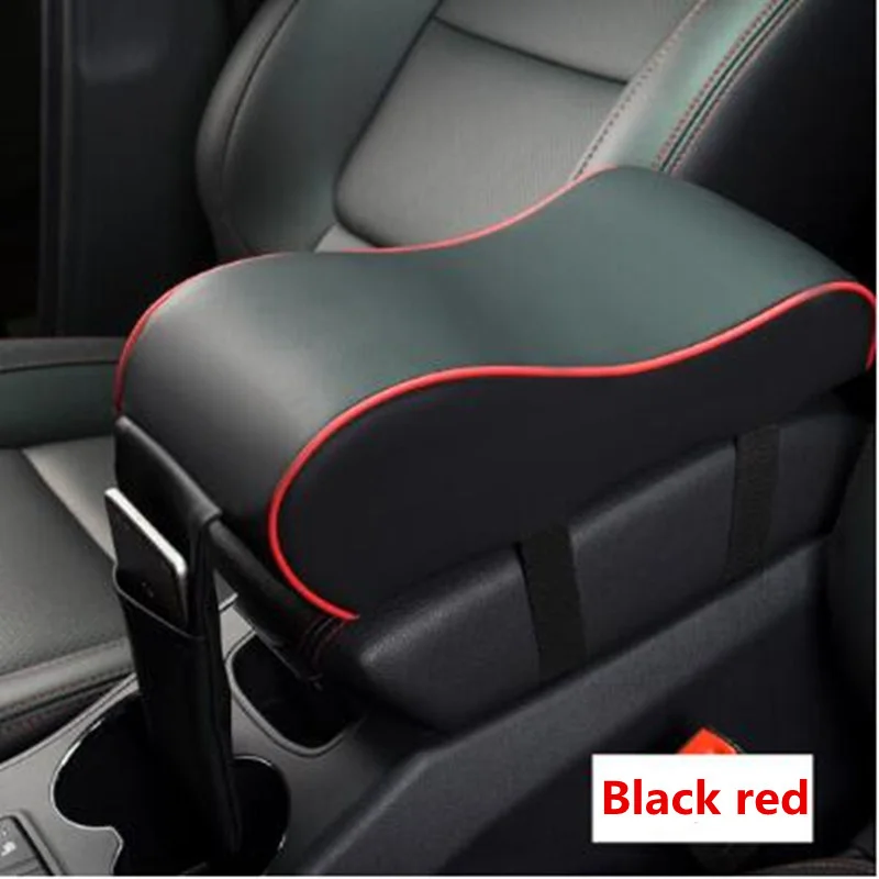 New Auto Armrests Pad Car Center Console Arm Car Styling for Volkswagen VW Golf 4 6 7 GTI Tiguan Passat B5 B6 B7 CC Jetta Polo