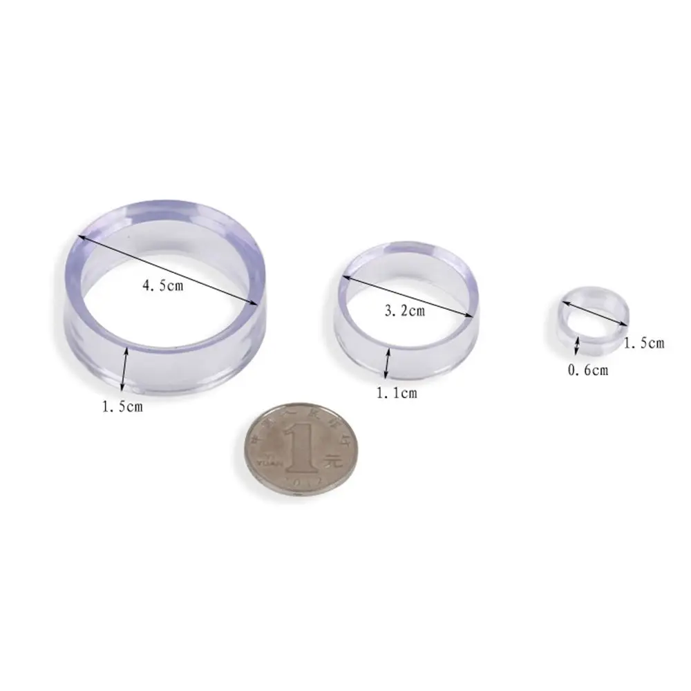 Acrylic Organization Clear Storage Holders Holder Rings Baseball Display Stands Racks