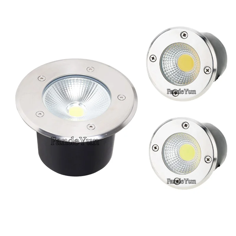 cob led ao ar livre recesso luzes spot lampadas de piso subterraneo impermeavel luzes embutidas lampada de chao no chao 3w 5w 10w 12w 15w 18w 01