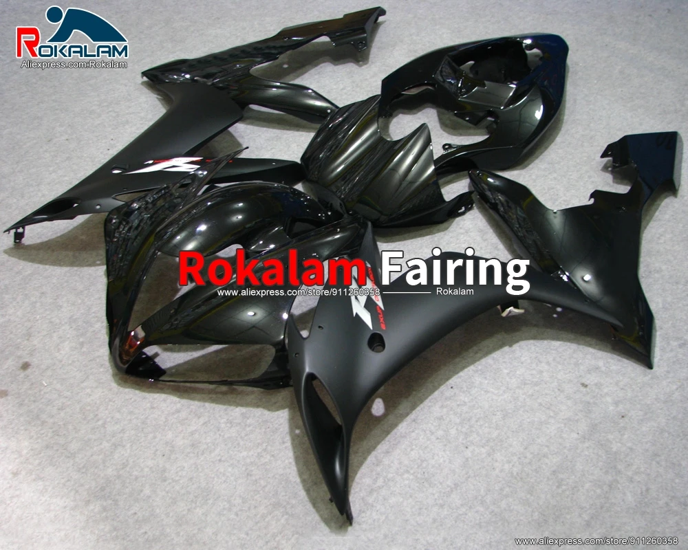 

For Yamaha R1 YZF1000 2004 2005 2006 YZFR1 04 05 06 Black Motorcycle Fairing Kit (Injection Molding)