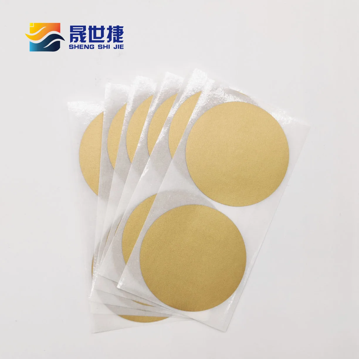 

Shengshijie 2inch Round 50pcs Scratch off Sticker Silver/Gold Adhesive Stickers For Diy Card Party Wedding Engagement Game