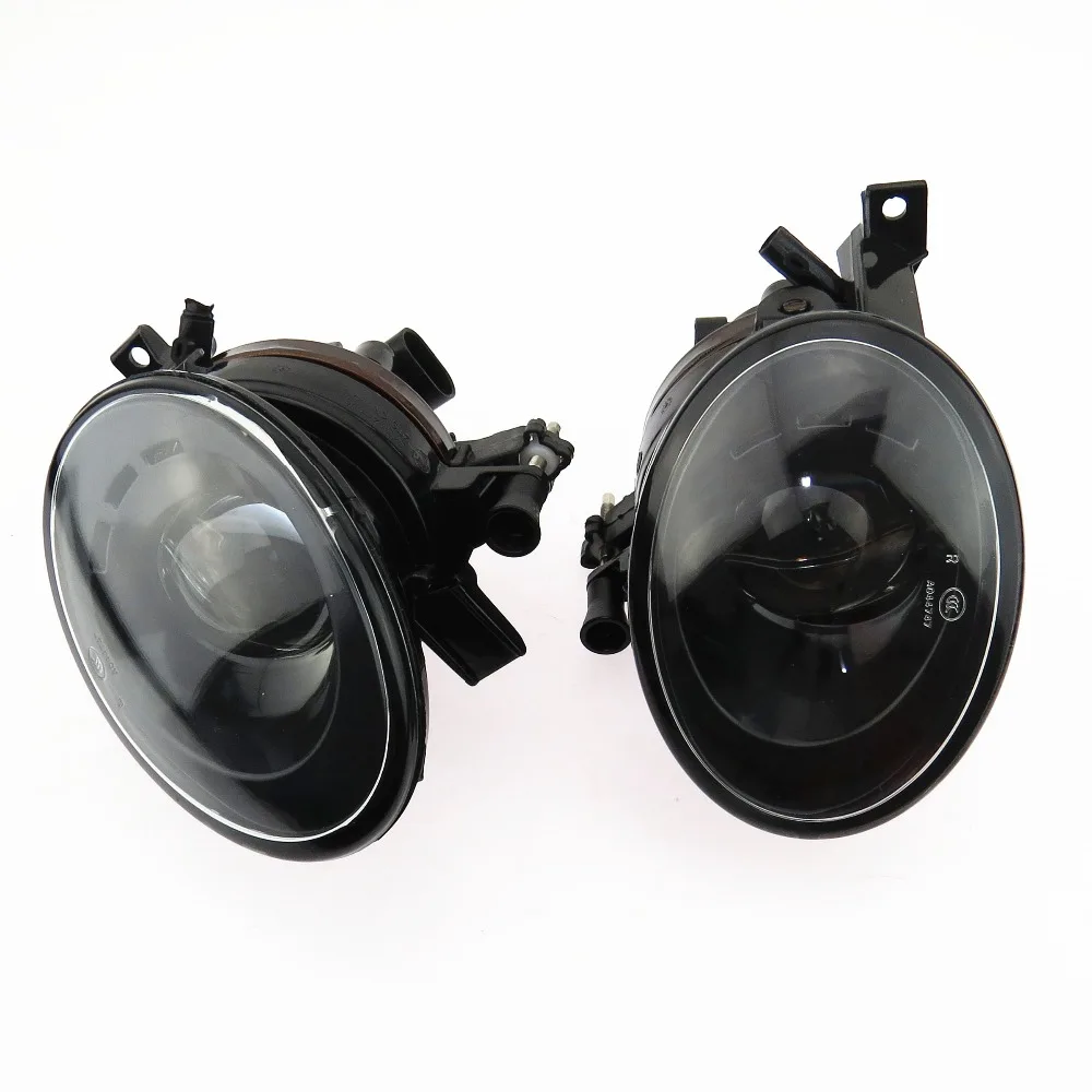 SCJYRXS Left + Right Front Bumper Lens Fog Lights For Beetle Golf MK6 Tiguan 5KD941699 5KD 941 699 5KD941700 5KD 941 700