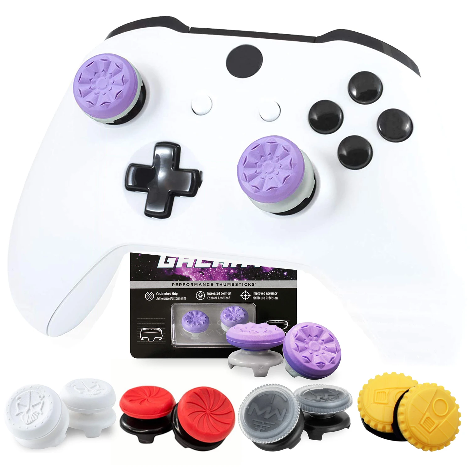 for Xbox One Controller Rubber Accessories for Xbox One Controller CQC FPS Analog Button Extenders