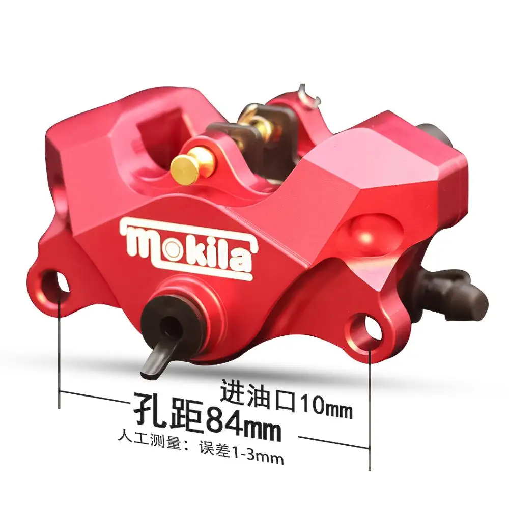 Universal CNC Motorcycle Scooters 84mm Brake Calipers With 2*34mm Piston For Yamaha Honda Kawasaki Suzuki Ducati