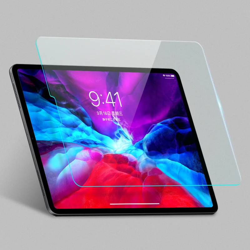 Transparent Tempered Glass Membrane For Apple iPad Pro 12.9 inch 2020 4th Gen A2229 A2069 Tablet Screen Protector Glass Film