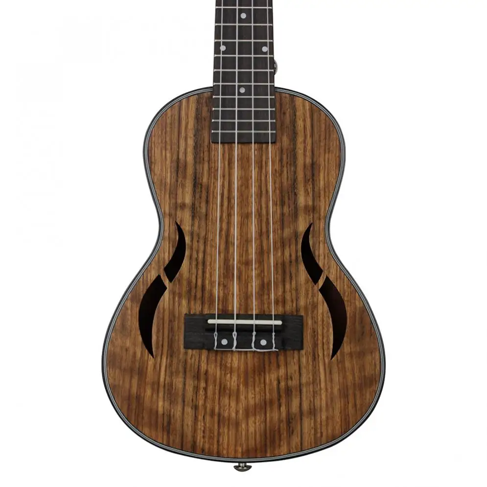 23 / 26 Inch Ukulele Full Pack Concert Tenor Musical Gifts Walnut Wood 18 Fret Four Strings Hawaii Mini Guitar Ukulele Parts