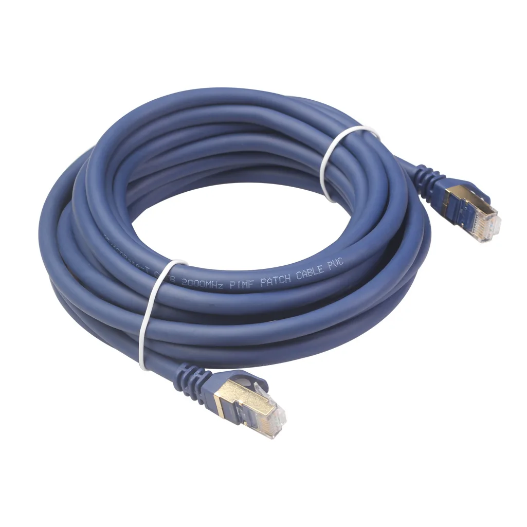 Kabel Ethernet Cat5/Cat8 kabel sieciowy RJ45 przewód sieciowy Cat 5 przewód Lan Cat 8 kabel Patch RJ45 10m/15m/20m do routera kabel do laptopa