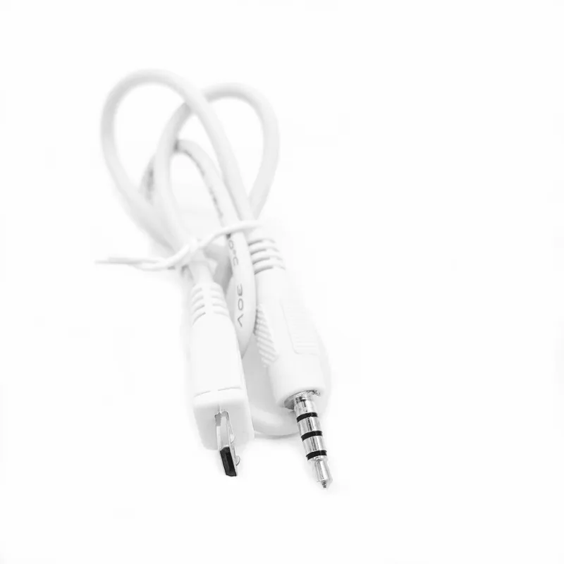 Micro USB 2.0 To 3.5mm AUX Car Lead Jack Audio Cable Cord for Mobile Phone Data Cable for Xiaomi for Phone Wholesale