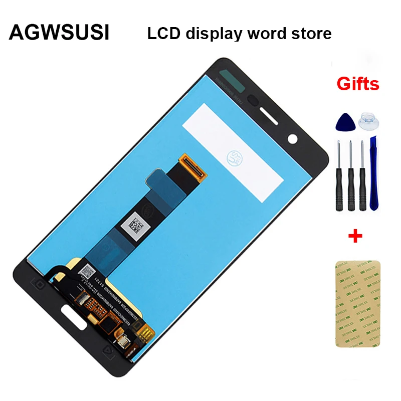 

Для Nokia 5 N5 TA-1024 TA-1027 TA-1044 TA-1053 TA-1008 TA-1030 ЖК-дисплей Дисплей монитор модуль + сенсорный экран Экран Сенсор сенсорного сборного стекла