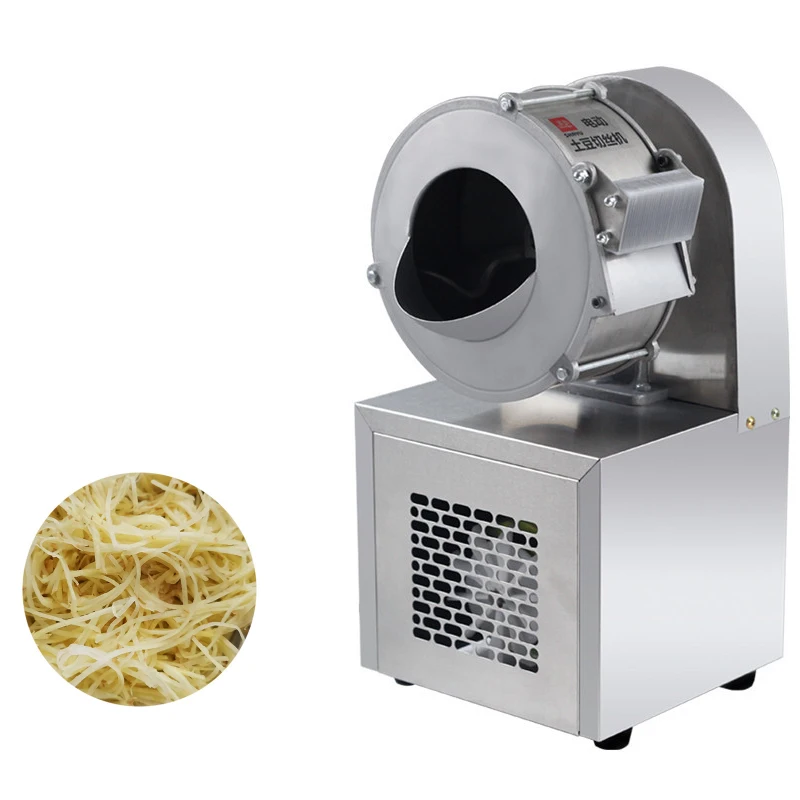 

Electric Vegetable Cutter Machine Commercial Potato Tomato Fruit Slicers Onion Carrot Ginger Slicer