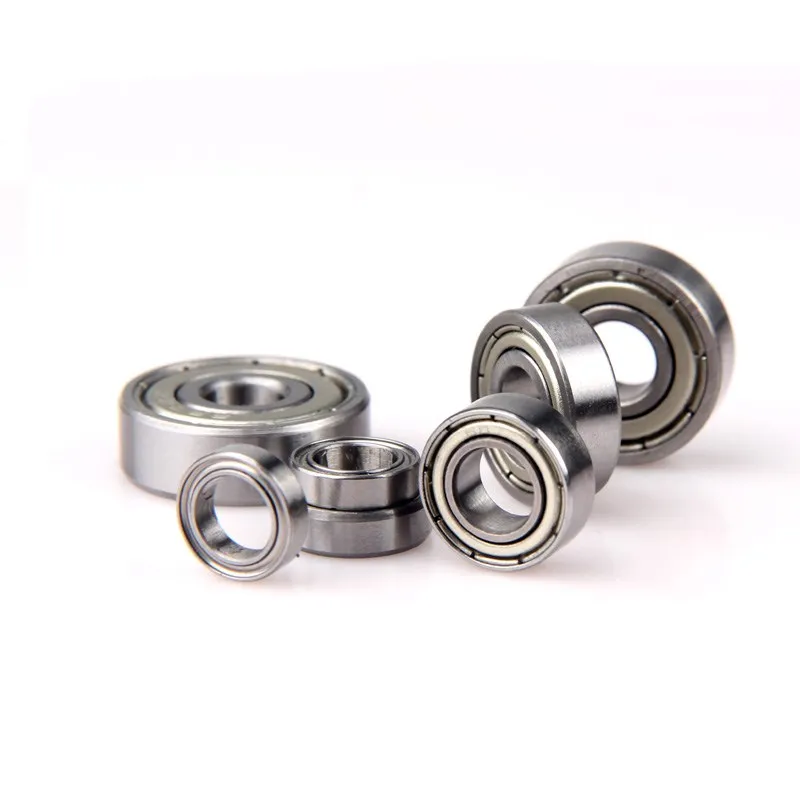 50pcs miniature bearing MR117 MR137 687 697 607 627 ZZ -2RS deep groove ball bearings Bore Size 7mm Inner Diameter