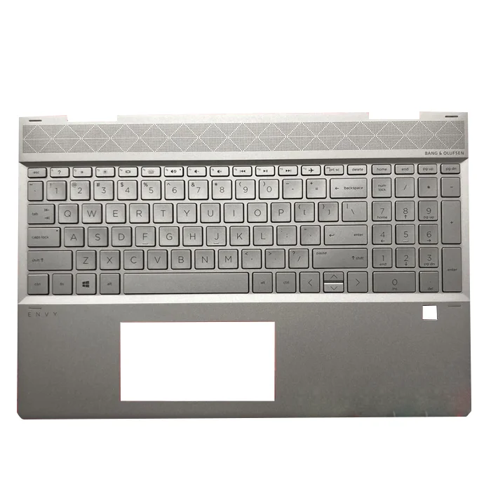 

New Original For ENVY X360 15-DR1007TX TPN-W142 Palmrest Upper Case Keyboard Bezel KB US Layout Keyboard backlit L56974-001