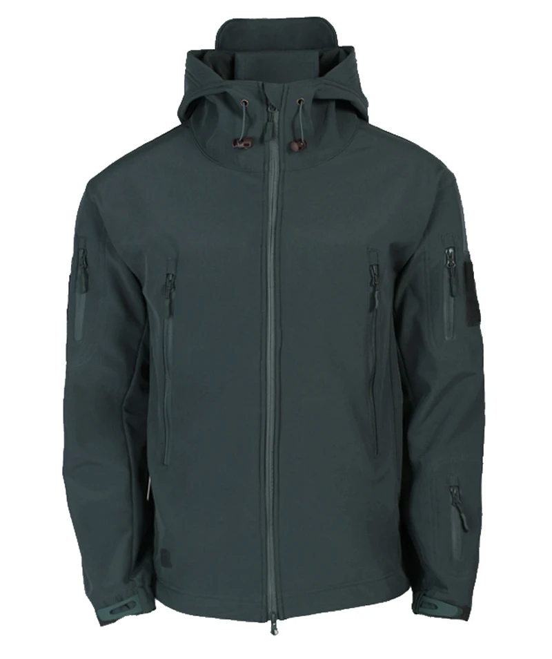 Military Shark Skin Soft Shell Jackets Men Tactical Windproof Waterproof jacket men Army Combat Jackets Mens Hooded Bomber Coats 13 H5b4fe4698de94ceead5a78c08727efbcB