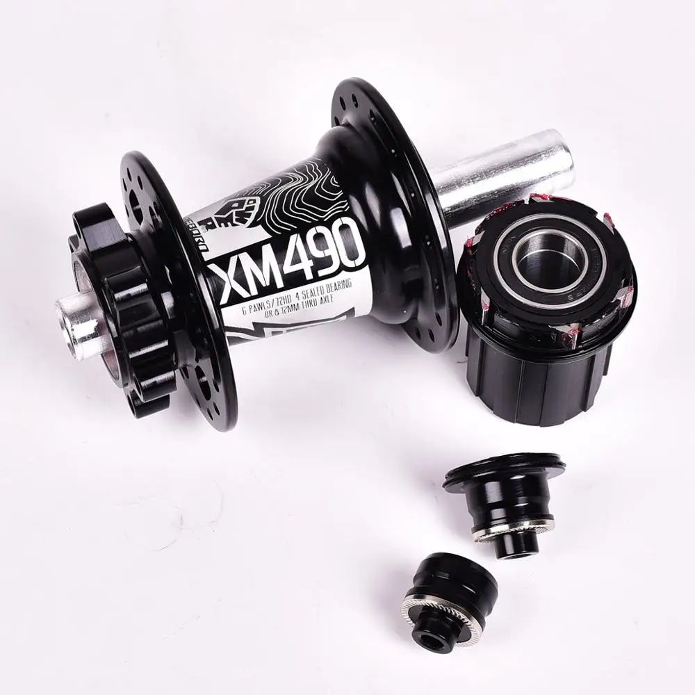 XM490 Sealed Bearing MTB Bicycle Hub Front 2 Rear 4 Palin Quick Release Mountain Bike Hub For SHIMANO 8-11S 28 32 36H Bike Hubs