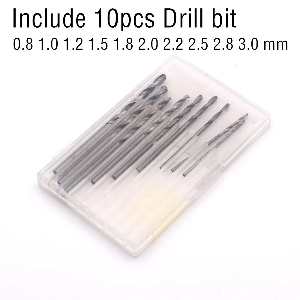 1 pcs Metal Hand Drill Equipments Uv Resin Mold Tools and handmade jewelry tool with 0.8mm-3.0mm Drill Screw