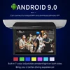 15.6 인치 1080P 자동차 모니터 지붕 마운트 IPS 터치 스크린, MP5 플레이어, USB SD 자동차 천장 모니터, 안드로이드 9 플레이어 리모컨 4