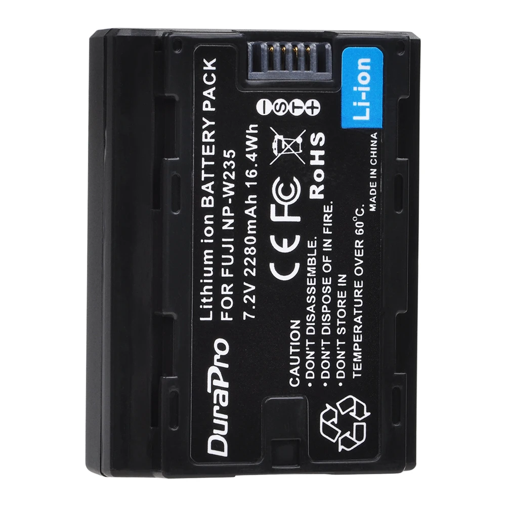 NP W235 Battery + Dual Charger with Type-c port for Fujifilm NP-W235 X-T4 XT4 X-H2S GFX100S GFX 50S II