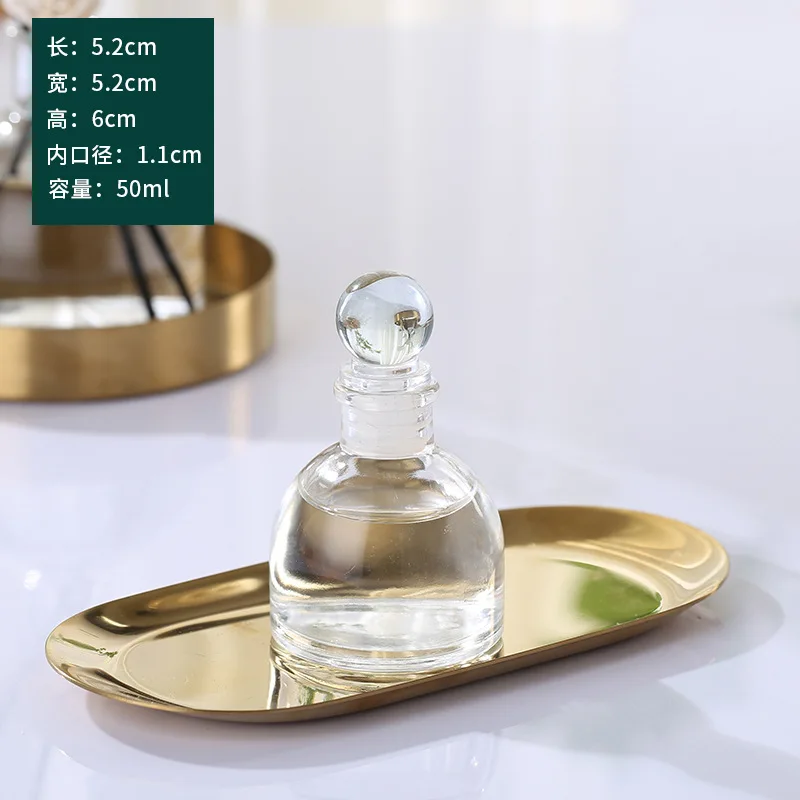 1pcs 50ml/100ml/200ml Mongolian Yurts Shape Reed Diffuser Empty Bottles without Lid Home Fragrance Refill Home Decor Accessaries