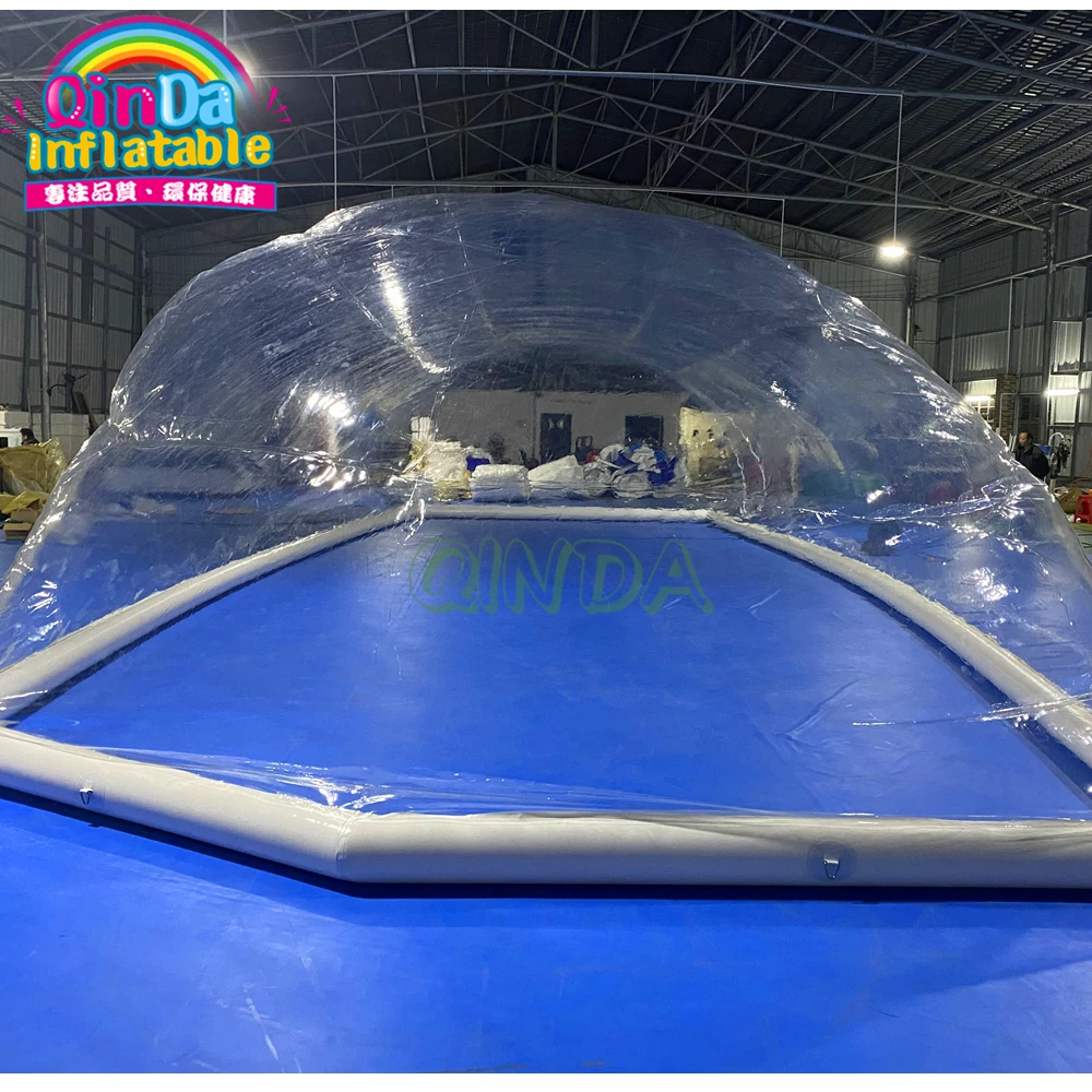 2020 New Inflatable Pool Dome For Sale/ Pools Inflatable Transparent Dome Tent For Sale