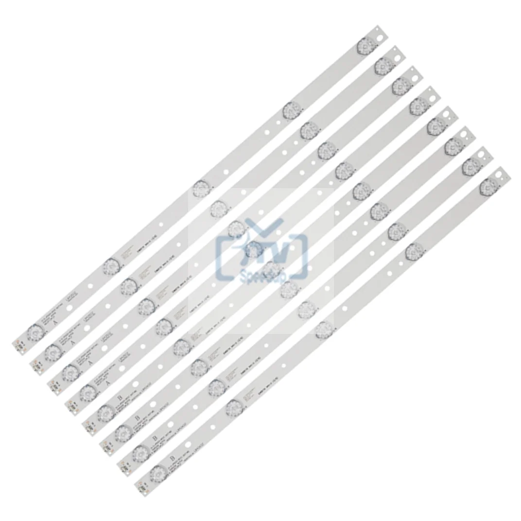 

8pcs LED Strip For PHI LIPS 50'' JS-D-JP5020-A51EC B51EC D50-F2000 LED50FHDS E50F2000