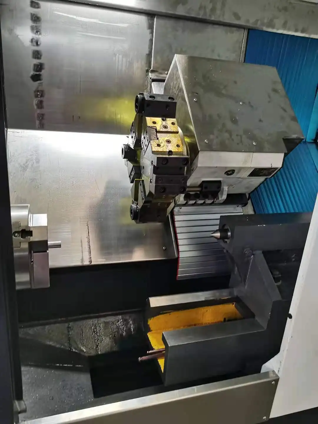CKM6640 CNC 45องศาเอียงเตียงเครื่องกลึงโลหะเครื่อง
