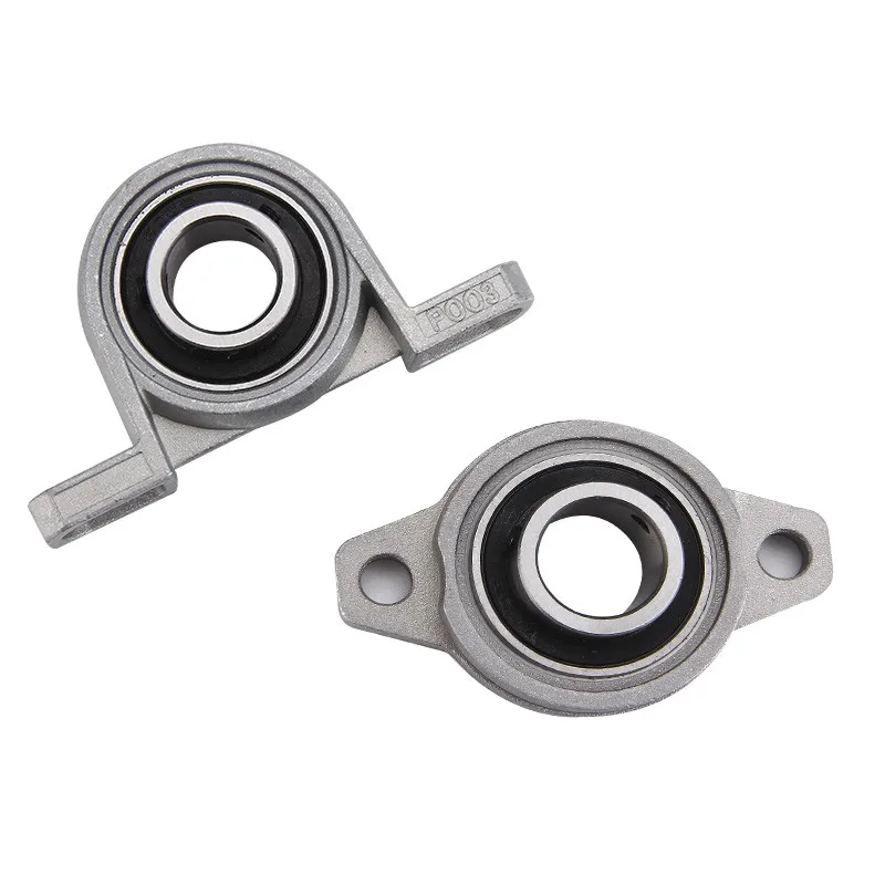 10pcs KP002 KFL002 Zinc alloy pillow block bearing Mounted support pillow block housing 15mm