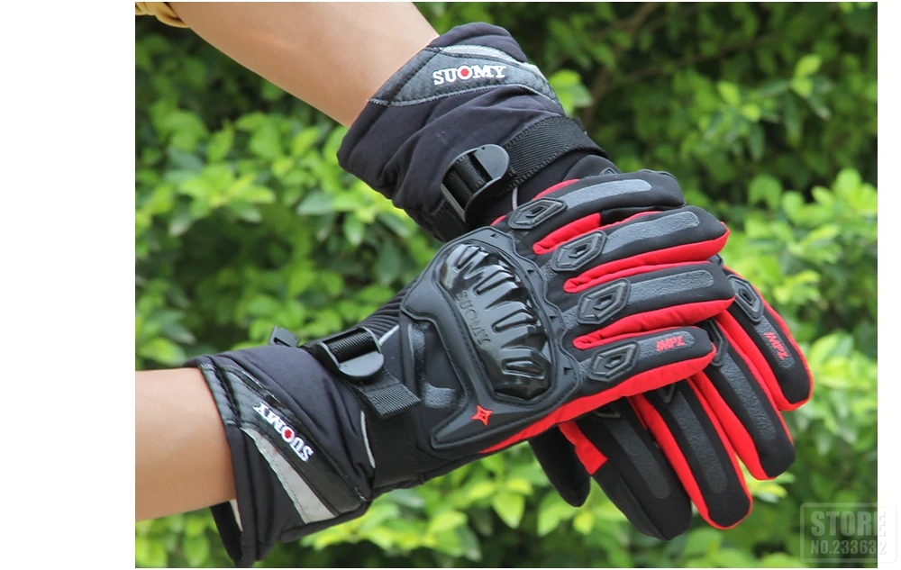 Motorrad Handschuhe Winddicht Wasserdicht Guantes Moto Männer Motorrad Reiten Handschuhe Touchscreen Moto Motocross Handschuhe Winter – Detail 16