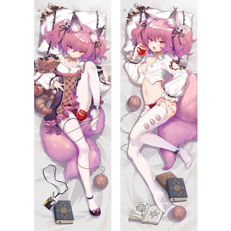 

New Hot Anime Game Arknights Pillow Cover Dakimakura Case Skin Peach 3D Double-sided Bedding Hugging Body Pillowcase 50x150CM