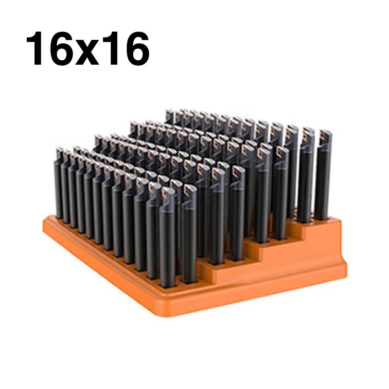 Turning Tool Holder Storage Box 16x16 20x20 25x25 32x32 External Lathe Tools Rigid Plastics Grooving Tool Holder Storage Box