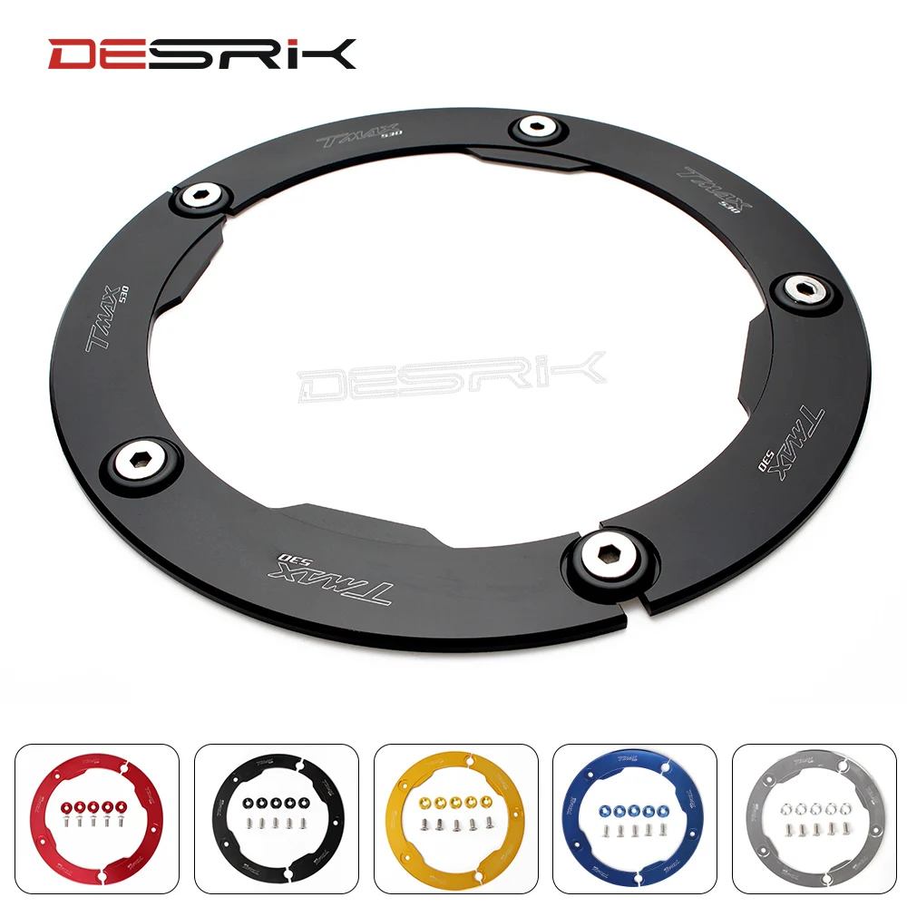For Yamaha T max t-max tmax 530 2012-2016 Transmission Belt Pulley Protective Cover protect Motorcycle Accessories CNC aluminum
