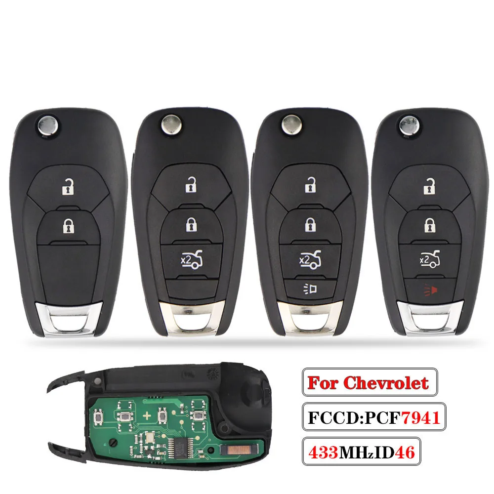 YIQIXIN Klapp Geändert 3 Taste Smart-Remote-Key Fob Für Neue Chevrolet Cruze Malibu für GM 2015 + Onix Kobalt prisma Spin S-10