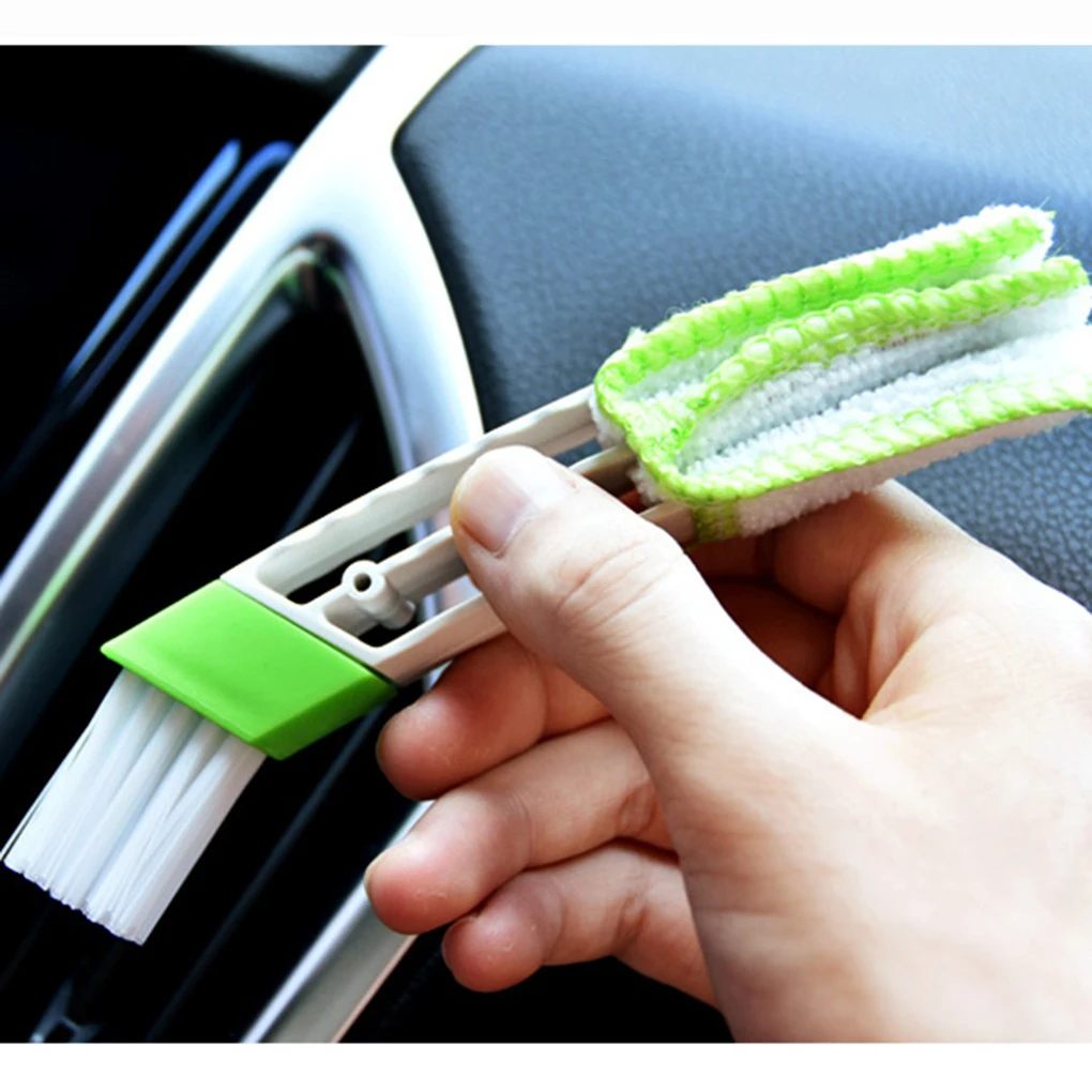 Multi Function Car Vehicle Air Conditioning Outlet Cleaning Brush Keyboard Dashboard Dustproof Poratable Brush