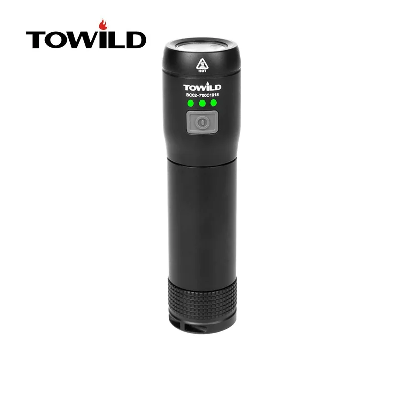 TOWILD BC02-700C Professionale 700 Lumen Anteriore Della Bici Luce Impermeabile Luce USB ricaricabile Della luce Della Bicicletta ha condotto la