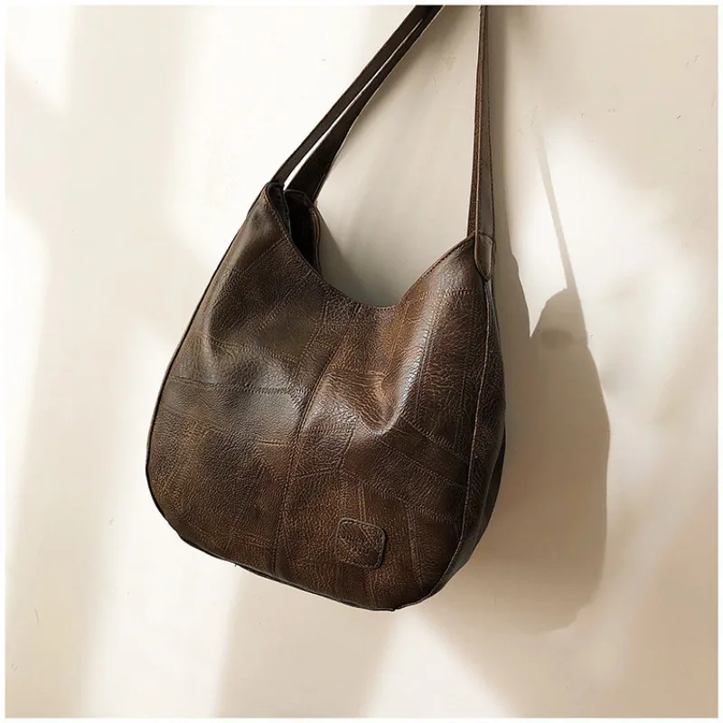 Yogodlns Vintage Frauen Handtasche Designer Luxus Handtaschen Frauen Schulter Tote Weibliche Top-griff Taschen Mode Marke – Detail 27