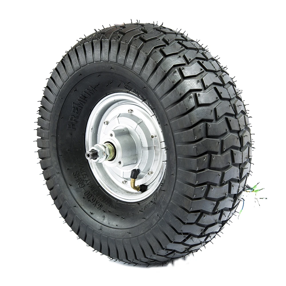 Motore da 15 pollici per ruote robot buggy per pneumatici e ruote per scooter da campo 36V 800W 24V 500W 350W 48V 1000W