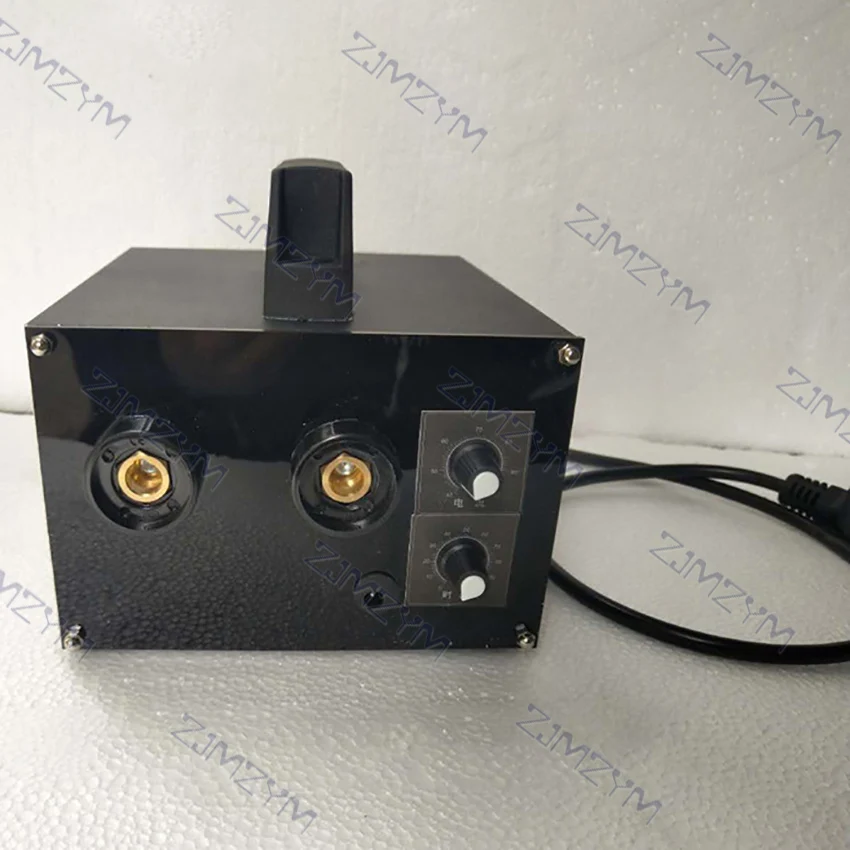 Kit de soldador por puntos con batería de 5500W, herramientas de soldadura, máquina de soldadura por puntos ajustable portátil, tira de níquel de 0,2 MM para bricolaje, batería 18650