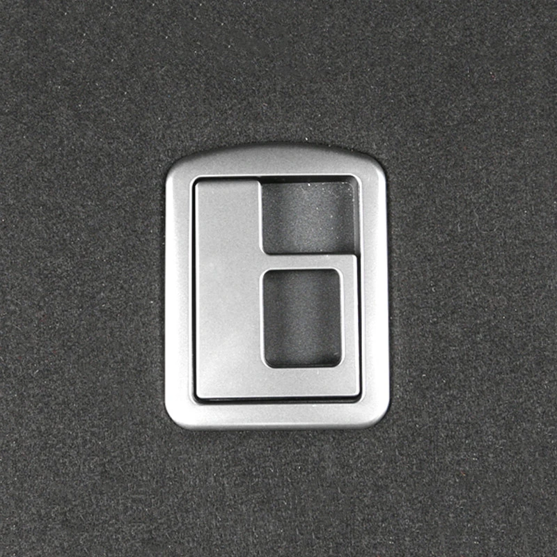 Silver Rear Air Vents Cover Trim Car Styling For Audi A6 C8 2019 Stainless Steel Water Cup Holder Panel Decoration Decals