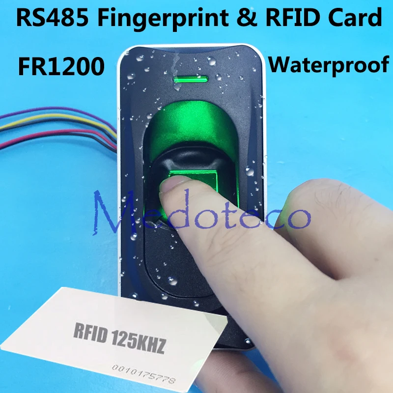 FR1200 FR1500 pro inbio160 inbio260 inbio 460 F18 přístup ovládání RS485 RFID 125khz karta daktyloskopie čtečka