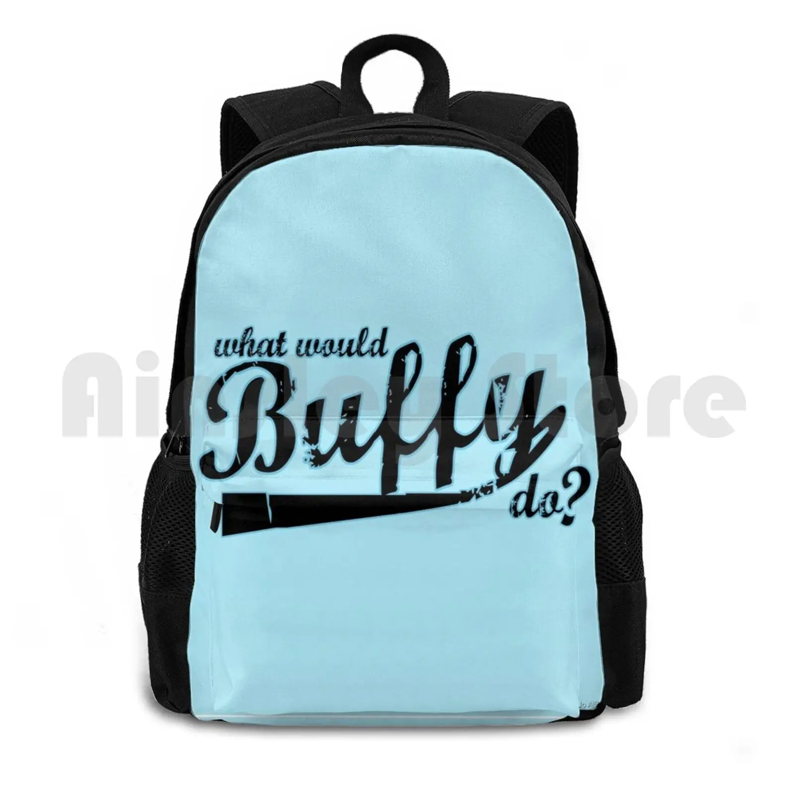 

What Would Buffy Do  Outdoor Hiking Backpack Waterproof Camping Travel Supernatural Spn Buffy Buffy The Vampire Buffy Summers