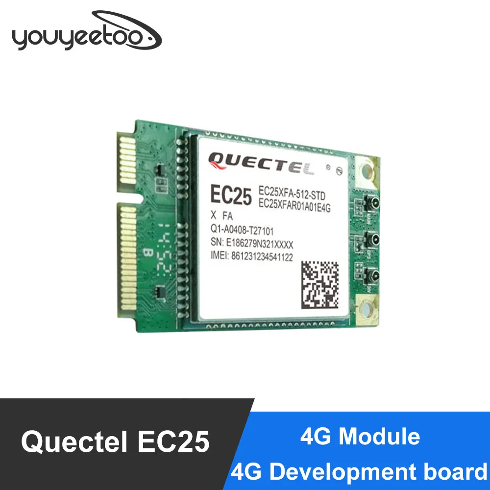 

Quectel EC25 4G Module 4G development board Net Path PCIE interface 7 MODEL SCM work with cubieAIO A20 Demo board