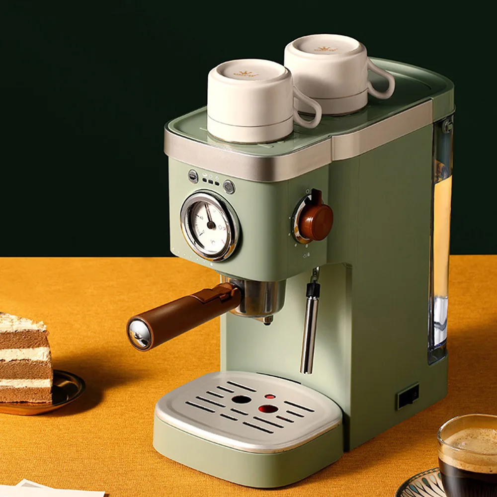 Capsule Espresso Maker Household Coffee Machine Full Semi-automatic Italian Coffee Maker Commercial Steam Milk Froth Machine