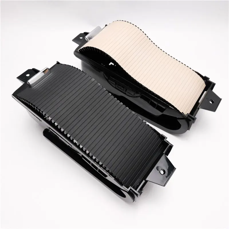 Black/beige Euro Cup Holder Rubber Gel Bottom with Bottle Opener Arm Rest Center Console For Volkswagen Golf MK6 Jetta MK5